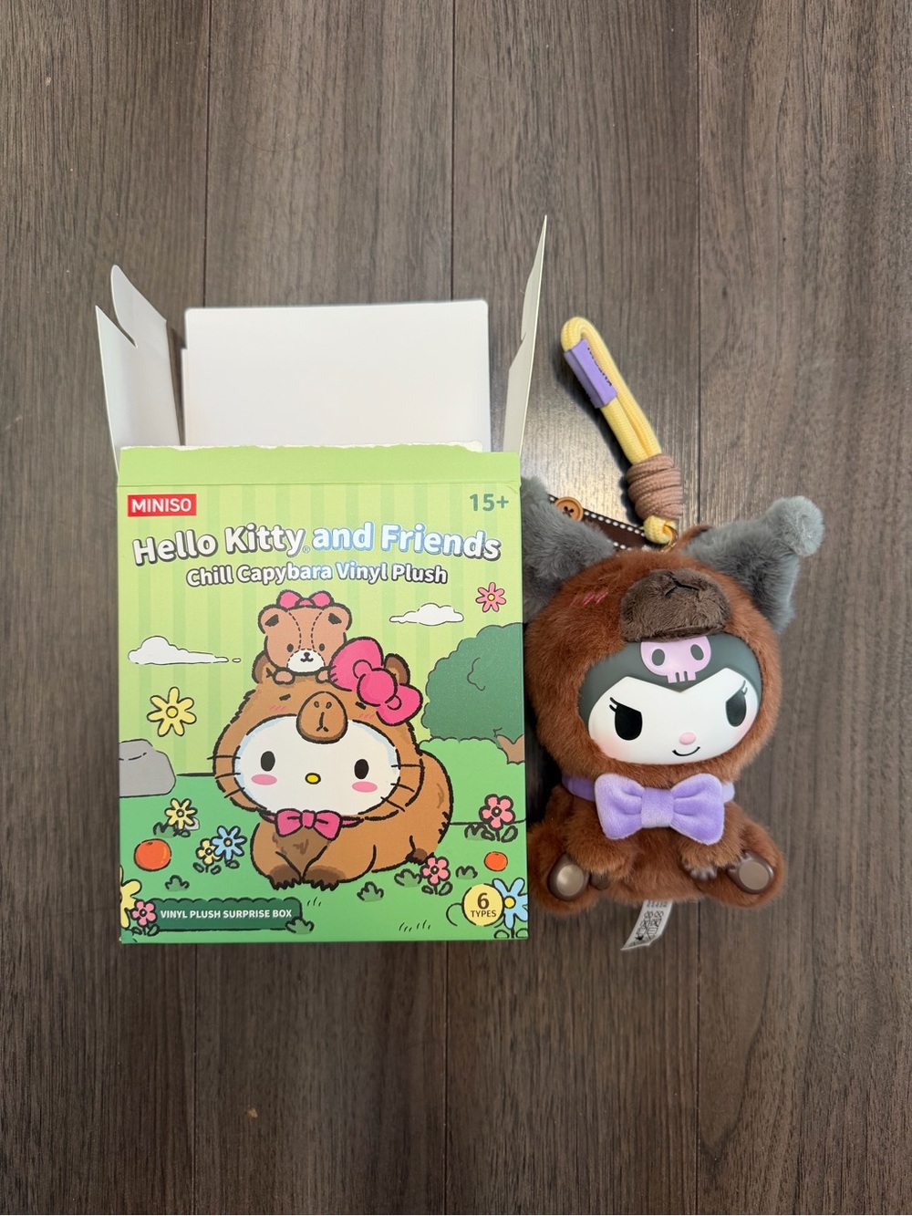 Miniso Kuromi Chill Capybara